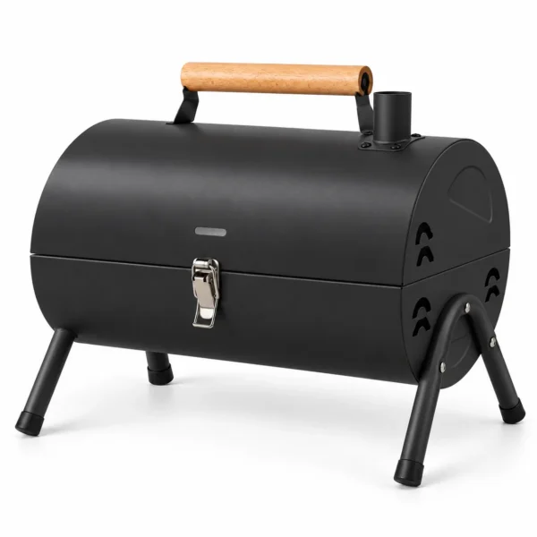 ChatGPT Image 20 sept. 2026, 18_26_51 Mini Barbecue Portable avec Couvercle et Poignée de Transport