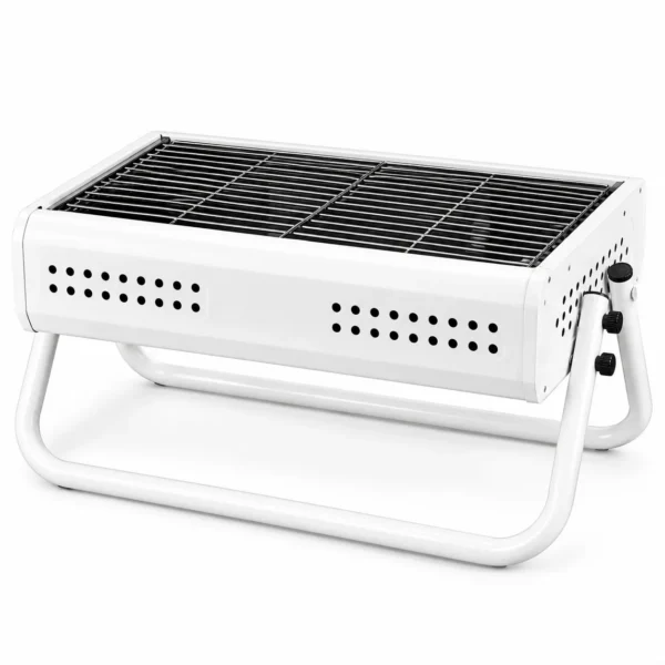 Barbecue à Charbon sur Pieds avec Grande Grille de Cuisson