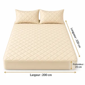 ChatGPT Image 20 sept. 2026, 18_30_26 Housse de Protection Matelas 200 × 220 cm – Bonnet 25 cm