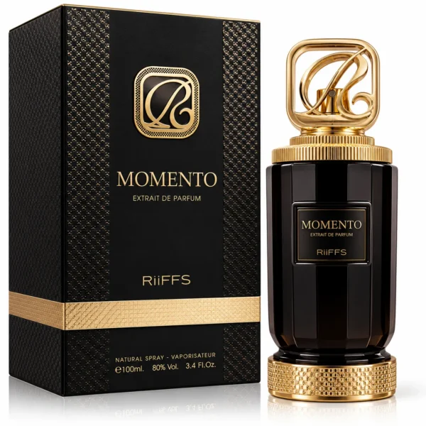 Élégance noire et or MOMENTO Momento – Riiffs 100 ml