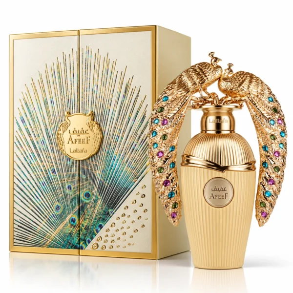Parfum Afeef, écrin de paon précieux Afeef – Lattafa 100 ml