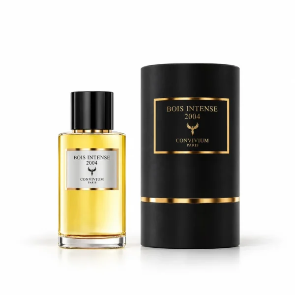 Parfum Bois Intense et écrin doré Bois Intense 2004 – Convivium Paris 50 ml