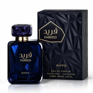 Parfum Fareed, flacon et écrin luxueux Fareed – Riiffs 100 ml