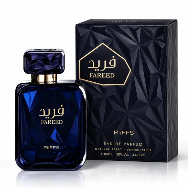 Parfum Fareed, flacon et écrin luxueux Fareed – Riiffs 100 ml