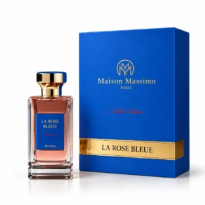 Parfum La Rose Bleue et son écrin La Rose Bleue – Maison Massimo Paris 100 ml