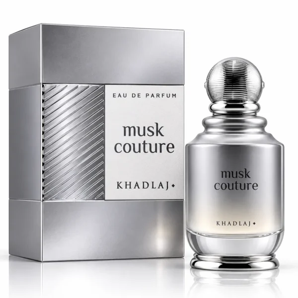 Parfum Musk Couture en argent Musk Couture – Khadlaj 100 ml