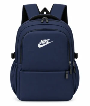 Sac à dos Nike bleu marine centré Sac à dos urbain multipoches avec compartiment ordinateur bleu marine
