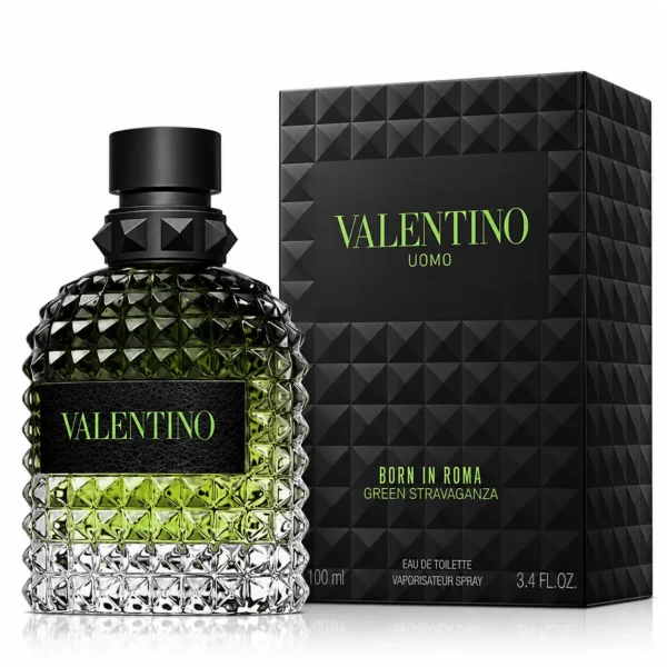 Valentino Green Stravaganza, élégance facettée Valentino Uomo Born in Roma 100 ml